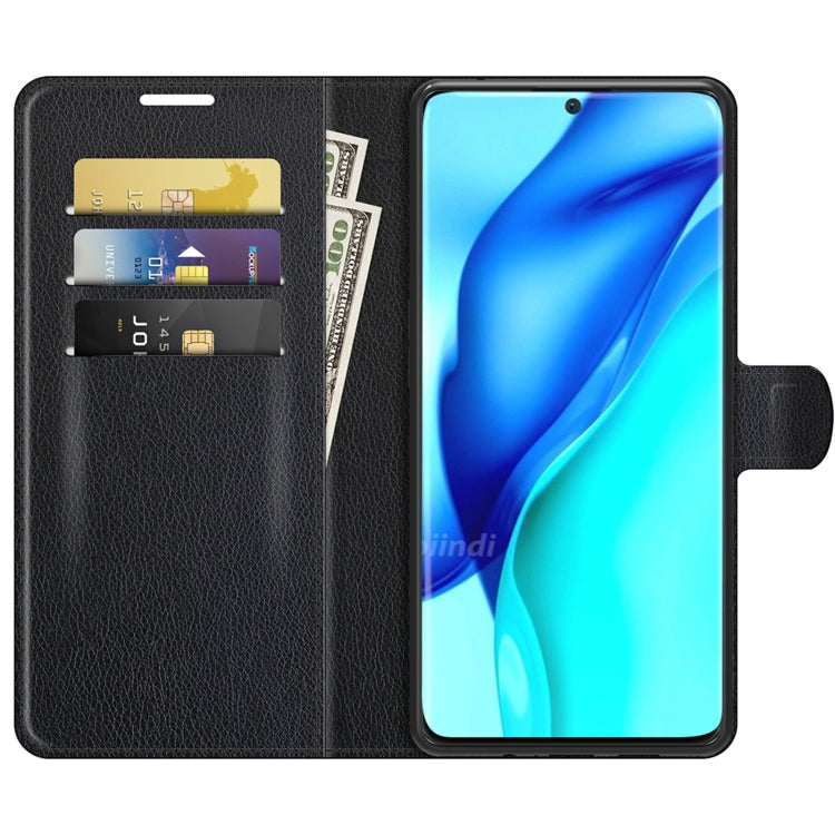For Huawei P50 Pro Litchi Texture Horizontal Flip Protective Case with Holder & Card Slots & Wallet
