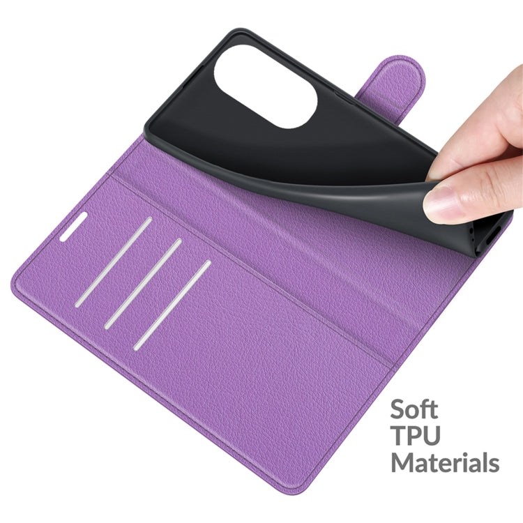 For Huawei P50 Pro Litchi Texture Horizontal Flip Protective Case with Holder & Card Slots & Wallet