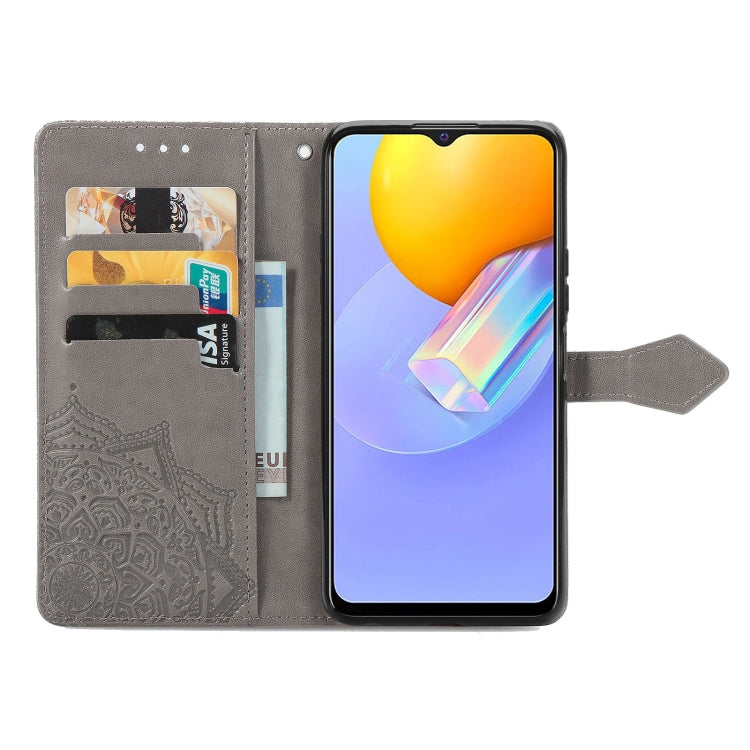 For vivo Y51 Mandala Embossing Pattern Horizontal Flip Leather Case with Holder & Card Slots & Wallet & Lanyard