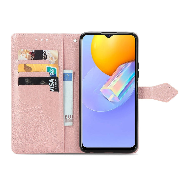 For vivo Y51 Mandala Embossing Pattern Horizontal Flip Leather Case with Holder & Card Slots & Wallet & Lanyard