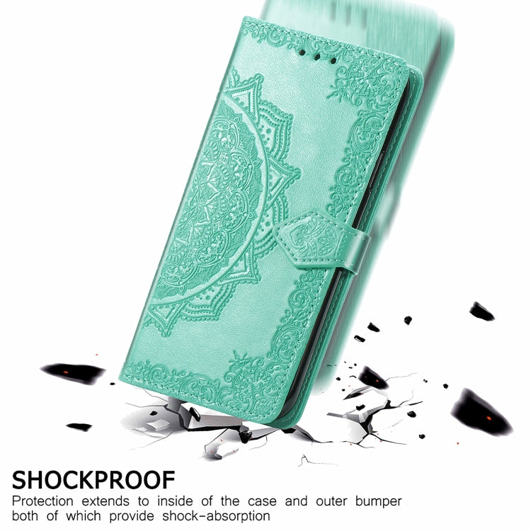 For Xiaomi Mi 11 Ultra Mandala Embossing Pattern Horizontal Flip Leather Case with Holder & Card Slots & Wallet & Lanyard