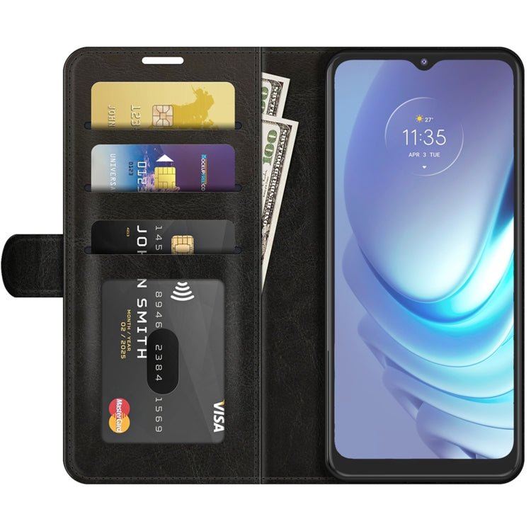 For Motorola Moto G50 R64 Texture Single Horizontal Flip Protective Case with Holder & Card Slots & Wallet& Photo Frame