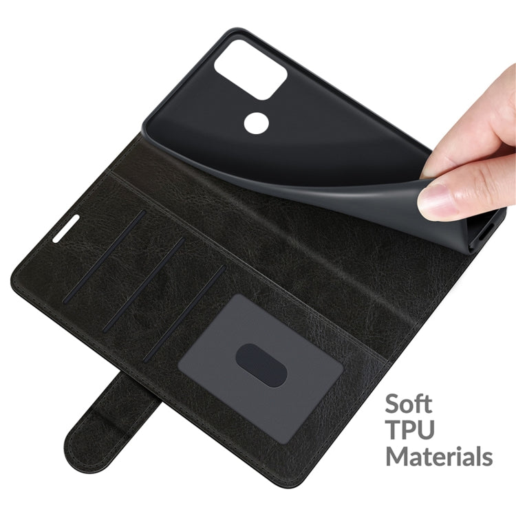 For Motorola Moto G50 R64 Texture Single Horizontal Flip Protective Case with Holder & Card Slots & Wallet& Photo Frame