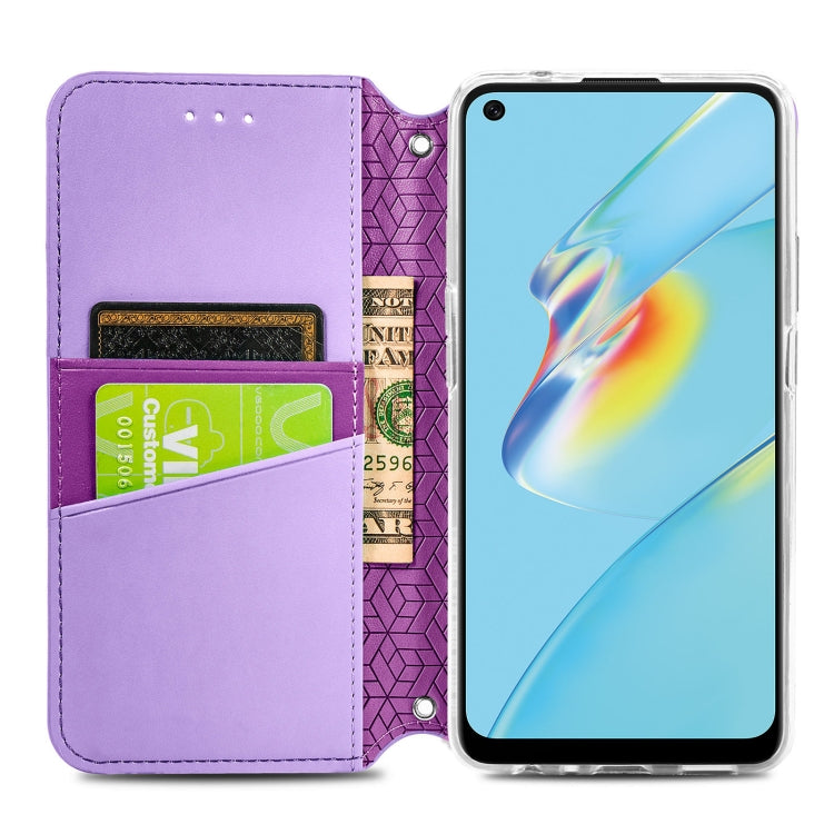 For OPPO A54 4G Blooming Mandala Embossed Pattern Magnetic Horizontal Flip Leather Case with Holder & Card Slots & Wallet