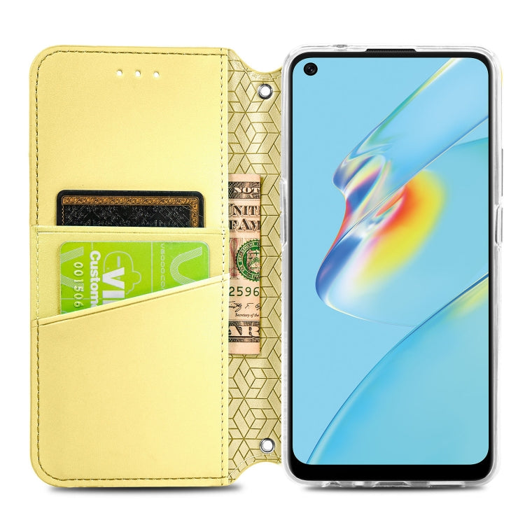 For OPPO A54 4G Blooming Mandala Embossed Pattern Magnetic Horizontal Flip Leather Case with Holder & Card Slots & Wallet