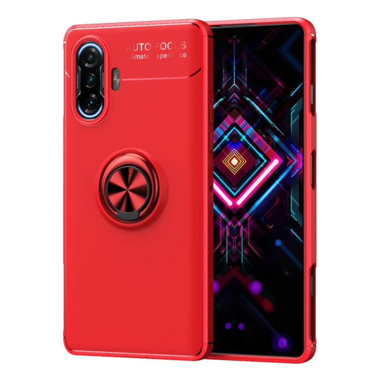 For Xiaomi Redmi K40 Gaming Metal Ring Holder 360 Degree Rotating TPU Case