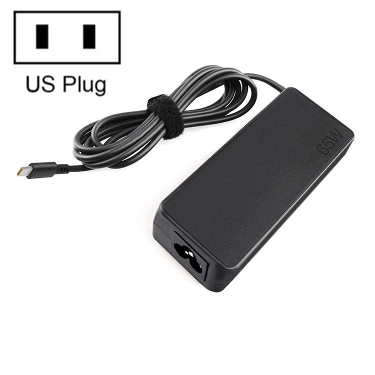 20V 3.25A 65W Power Adapter Charger Thunder Type-C Port Laptop Cable, The plug specification:US Plug