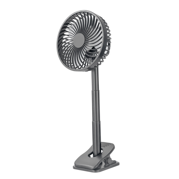 Multi-function Adjustable USB Charging Clip Desktop Electric Fan, 4 Speed Control