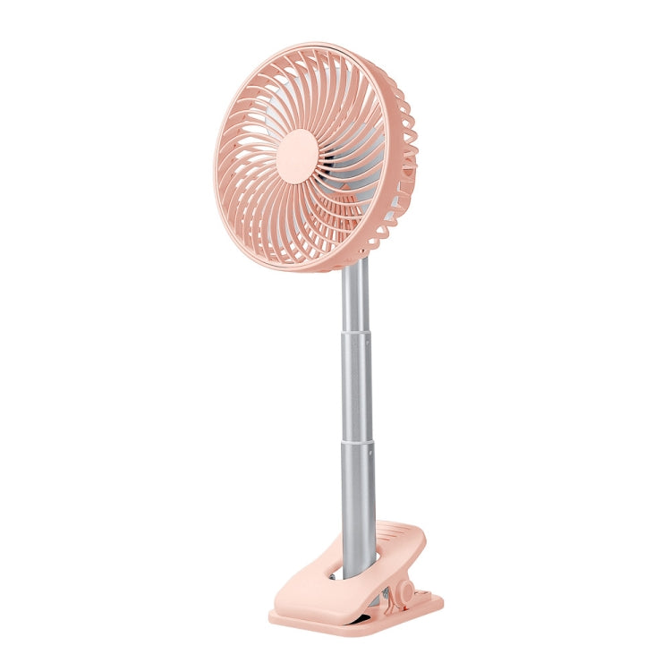 Multi-function Adjustable USB Charging Clip Desktop Electric Fan, 4 Speed Control