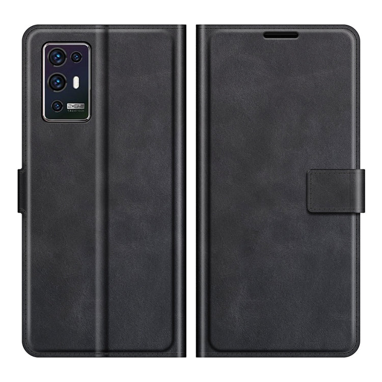 For ZTE Axon 30 Pro Retro Calf Pattern Buckle Horizontal Flip Leather Case with Holder & Card Slots & Wallet