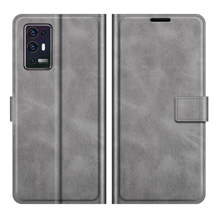 For ZTE Axon 30 Pro Retro Calf Pattern Buckle Horizontal Flip Leather Case with Holder & Card Slots & Wallet