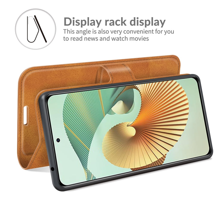 For ZTE Axon 30 Pro Retro Calf Pattern Buckle Horizontal Flip Leather Case with Holder & Card Slots & Wallet