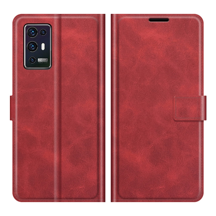 For ZTE Axon 30 Pro Retro Calf Pattern Buckle Horizontal Flip Leather Case with Holder & Card Slots & Wallet