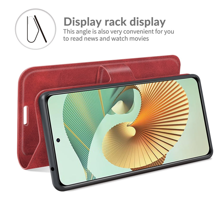 For ZTE Axon 30 Pro Retro Calf Pattern Buckle Horizontal Flip Leather Case with Holder & Card Slots & Wallet