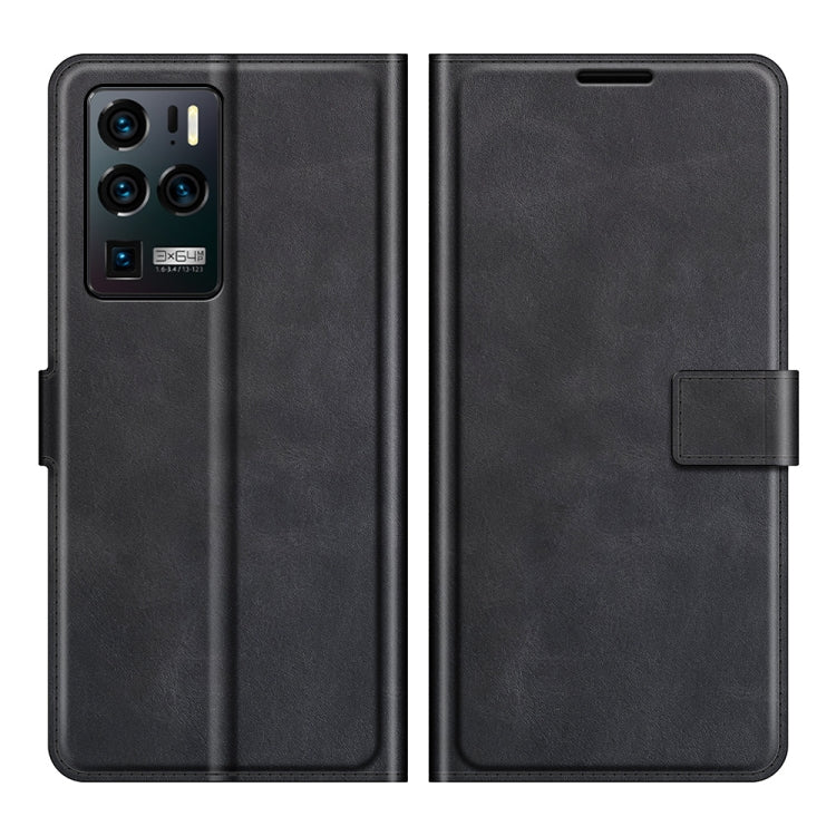 For ZTE Axon 30 Ultra Retro Calf Pattern Buckle Horizontal Flip Leather Case with Holder & Card Slots & Wallet