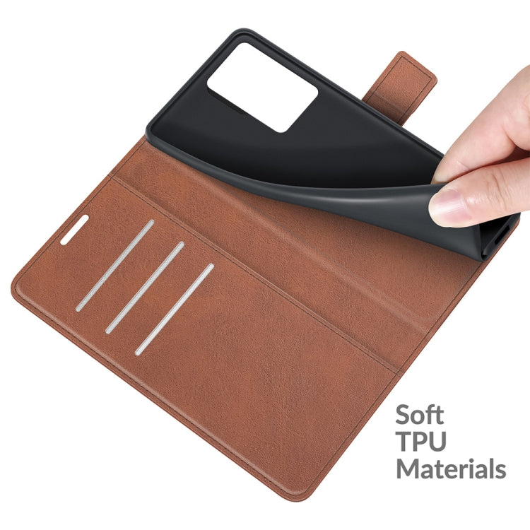 For ZTE Axon 30 Ultra Retro Calf Pattern Buckle Horizontal Flip Leather Case with Holder & Card Slots & Wallet