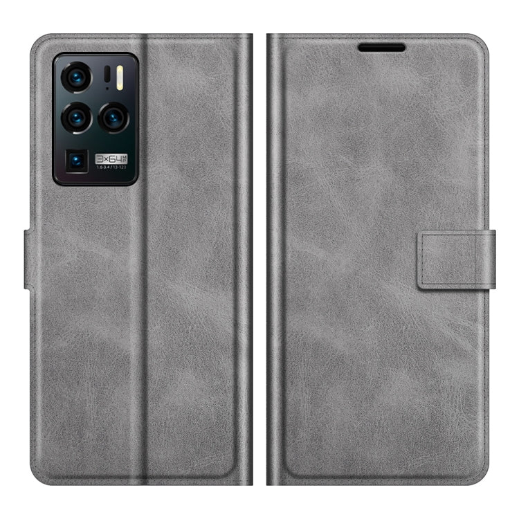 For ZTE Axon 30 Ultra Retro Calf Pattern Buckle Horizontal Flip Leather Case with Holder & Card Slots & Wallet