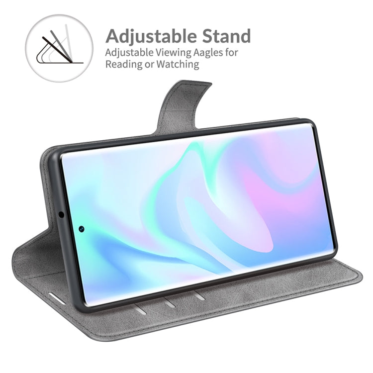 For ZTE Axon 30 Ultra Retro Calf Pattern Buckle Horizontal Flip Leather Case with Holder & Card Slots & Wallet