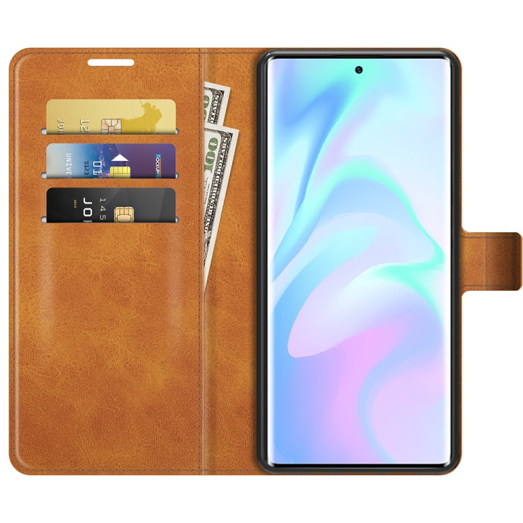 For ZTE Axon 30 Ultra Retro Calf Pattern Buckle Horizontal Flip Leather Case with Holder & Card Slots & Wallet