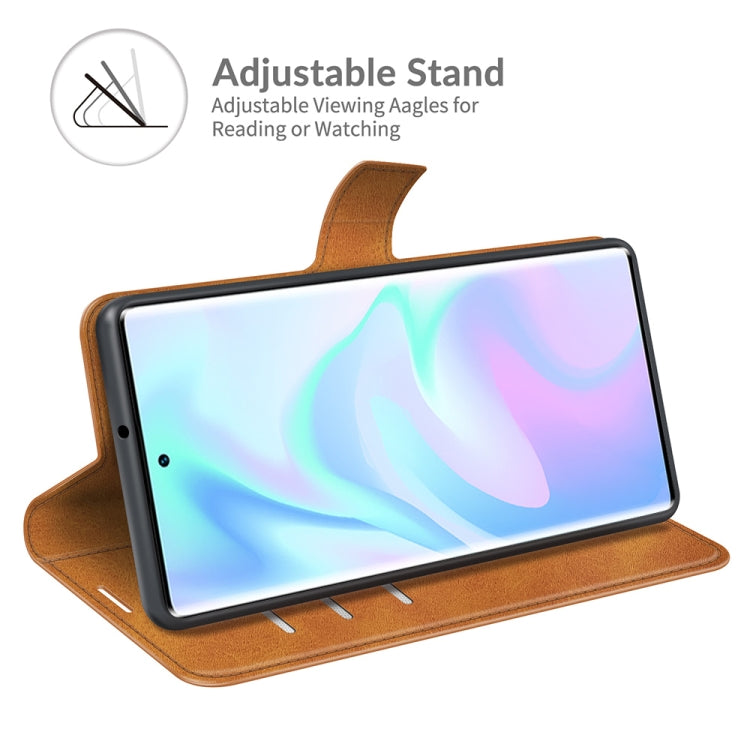 For ZTE Axon 30 Ultra Retro Calf Pattern Buckle Horizontal Flip Leather Case with Holder & Card Slots & Wallet