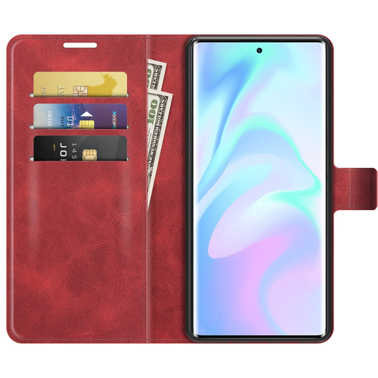For ZTE Axon 30 Ultra Retro Calf Pattern Buckle Horizontal Flip Leather Case with Holder & Card Slots & Wallet