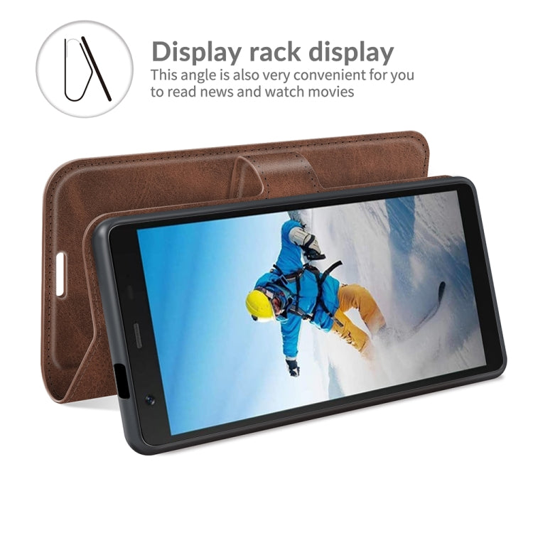 For Blackview BV6300 Pro Retro Calf Pattern Buckle Horizontal Flip Leather Case with Holder & Card Slots & Wallet