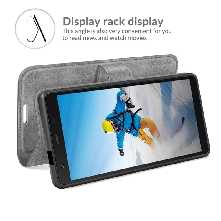 For Blackview BV6300 Pro Retro Calf Pattern Buckle Horizontal Flip Leather Case with Holder & Card Slots & Wallet