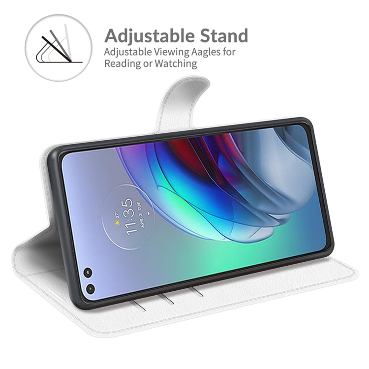 For Motorola Moto Edge S / G100 Litchi Texture Horizontal Flip Protective Case with Holder & Card Slots & Wallet