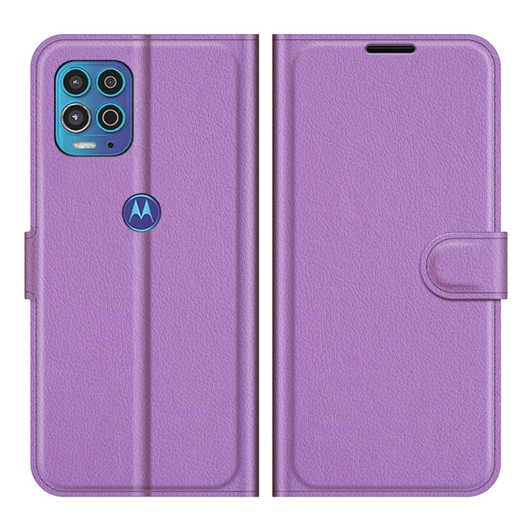 For Motorola Moto Edge S / G100 Litchi Texture Horizontal Flip Protective Case with Holder & Card Slots & Wallet