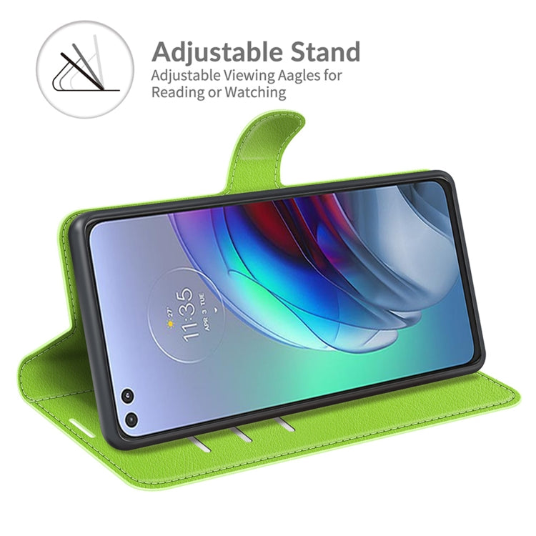 For Motorola Moto Edge S / G100 Litchi Texture Horizontal Flip Protective Case with Holder & Card Slots & Wallet
