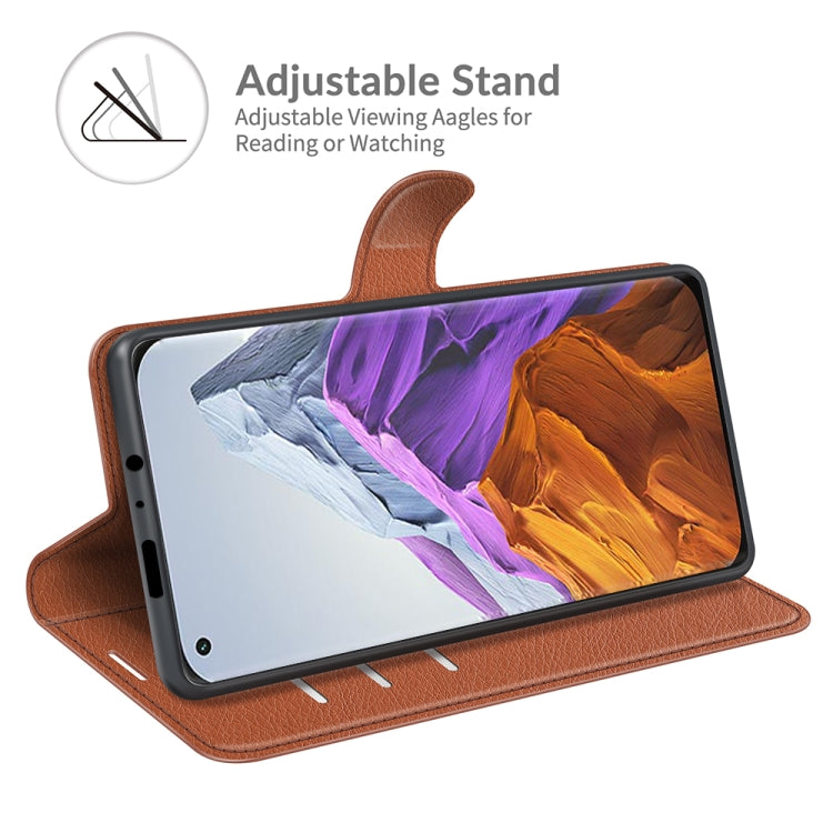 For Xiaomi Mi 11 Pro Litchi Texture Horizontal Flip Protective Case with Holder & Card Slots & Wallet