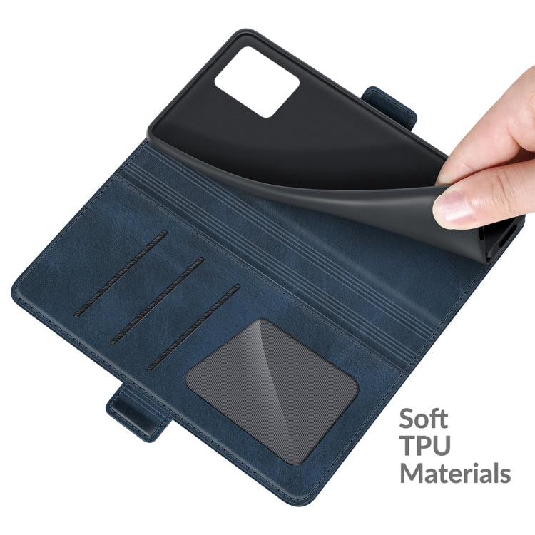 For OPPO Realme 8 / Realme 8 Pro Dual-side Magnetic Buckle Horizontal Flip Leather Case with Holder & Card Slots & Wallet