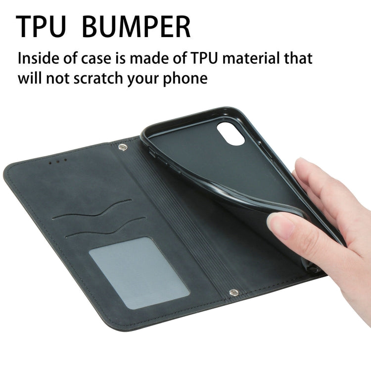 For Samsung Galaxy A32 4G Retro Skin Feel Business Magnetic Horizontal Flip Leather Case With Holder & Card Slots & Wallet & Photo Frame