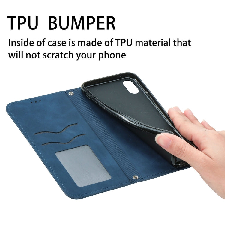 For Samsung Galaxy A32 4G Retro Skin Feel Business Magnetic Horizontal Flip Leather Case With Holder & Card Slots & Wallet & Photo Frame