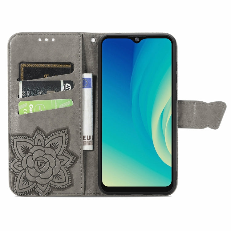 For ZTE Blade A7S 2020 Butterfly Love Flowers Embossed Horizontal Flip Leather Case with Holder & Card Slots & Wallet & Lanyard