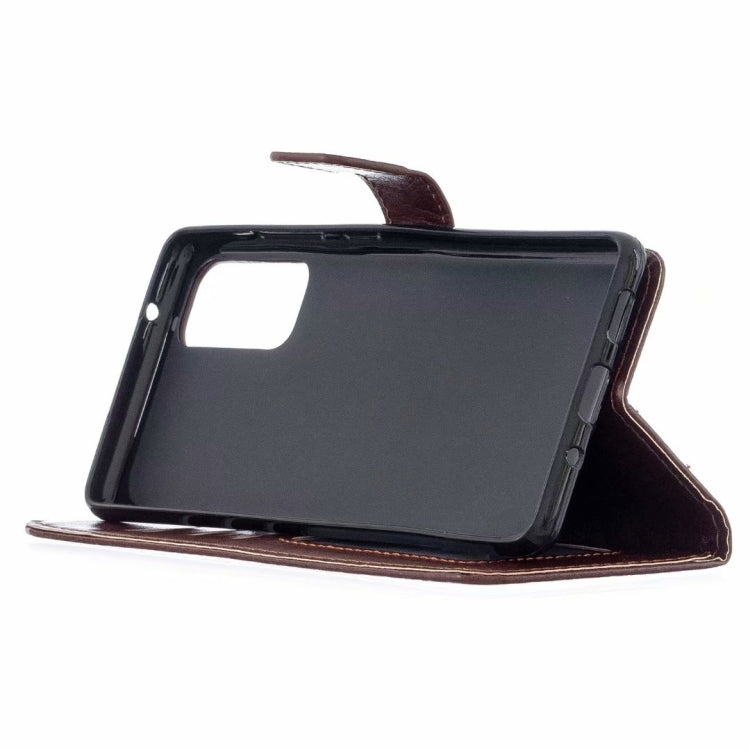 For Motorola Moto G50 Crazy Horse Texture Horizontal Flip Leather Case with Holder & Card Slots & Wallet & Photo Frame