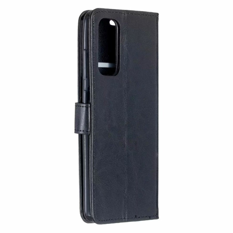For Samsung Galaxy S21+ 5G Crazy Horse Texture Horizontal Flip Leather Case with Holder & Card Slots & Wallet & Photo Frame