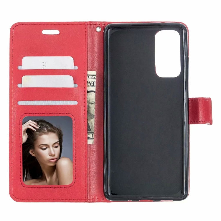 For Samsung Galaxy S21+ 5G Crazy Horse Texture Horizontal Flip Leather Case with Holder & Card Slots & Wallet & Photo Frame