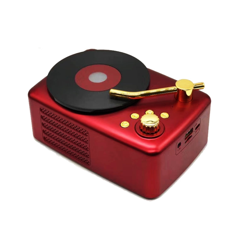T12 Retro Style Bluetooth Speaker, Built-in High-sensitivity FM Receiving Antenna, Long-Term Voyage