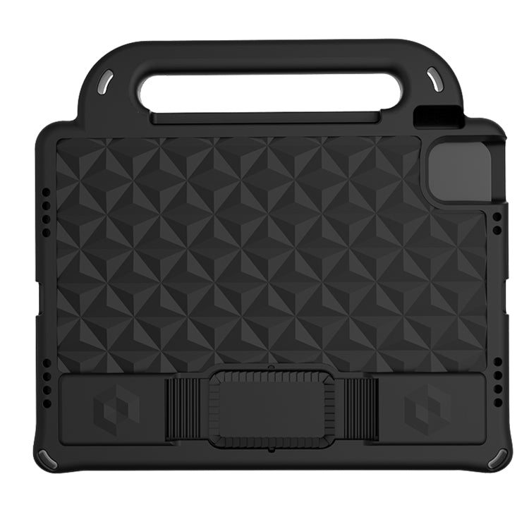 For iPad Air 4 10.9 2020 Diamond Series EVA Anti-Fall Shockproof Sleeve Protective Shell Case with Holder & Strap
