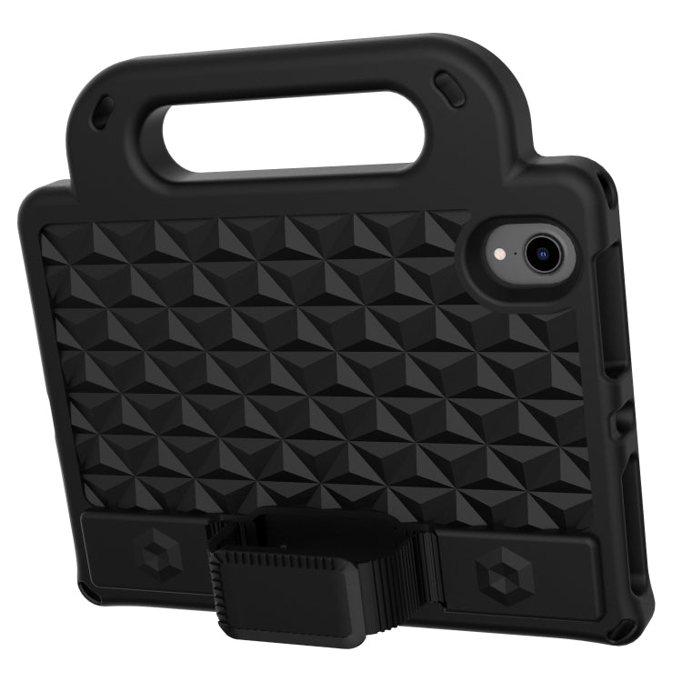 For iPad mini 6 Diamond Series EVA Anti-Fall Shockproof Sleeve Protective Shell Tablet Case with Holder & Strap