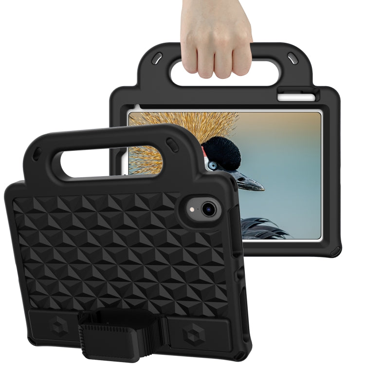 For iPad mini 6 Diamond Series EVA Anti-Fall Shockproof Sleeve Protective Shell Tablet Case with Holder & Strap