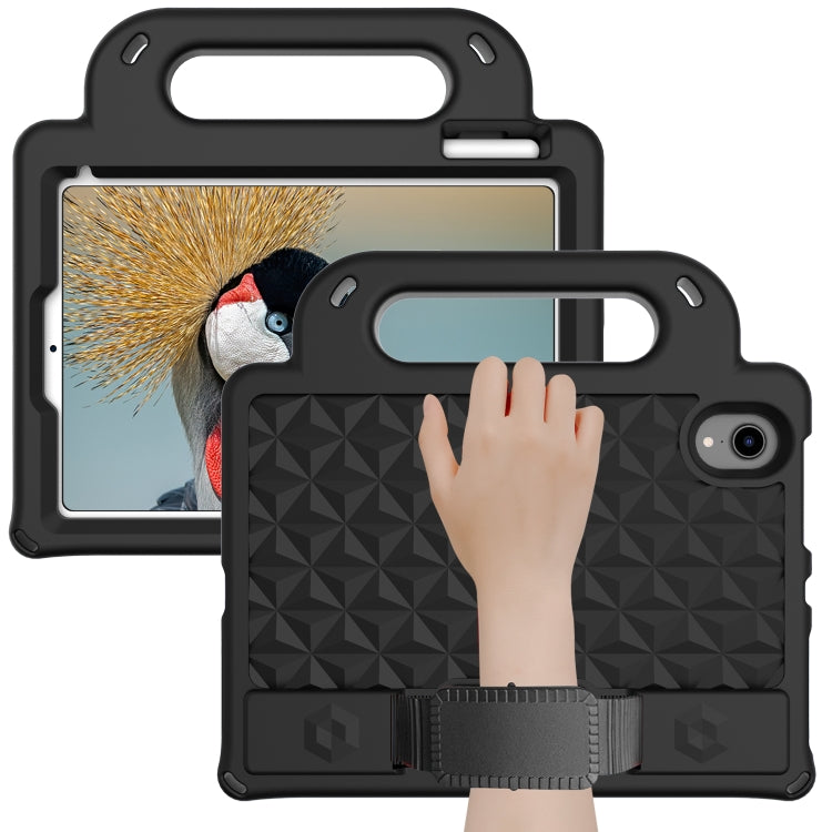 For iPad mini 6 Diamond Series EVA Anti-Fall Shockproof Sleeve Protective Shell Tablet Case with Holder & Strap