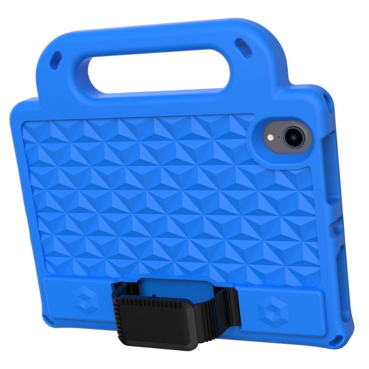For iPad mini 6 Diamond Series EVA Anti-Fall Shockproof Sleeve Protective Shell Tablet Case with Holder & Strap