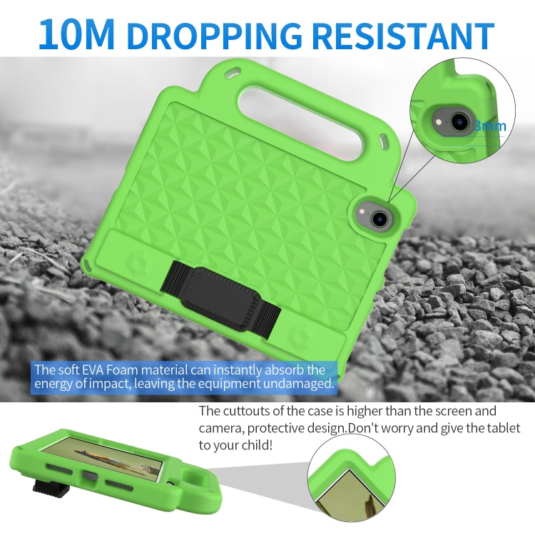 For iPad mini 6 Diamond Series EVA Anti-Fall Shockproof Sleeve Protective Shell Tablet Case with Holder & Strap