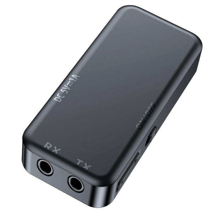 C29 2 in 1 USB Bluetooth 5.0 Audio Receiver Transmitter with LCD Display(Black)