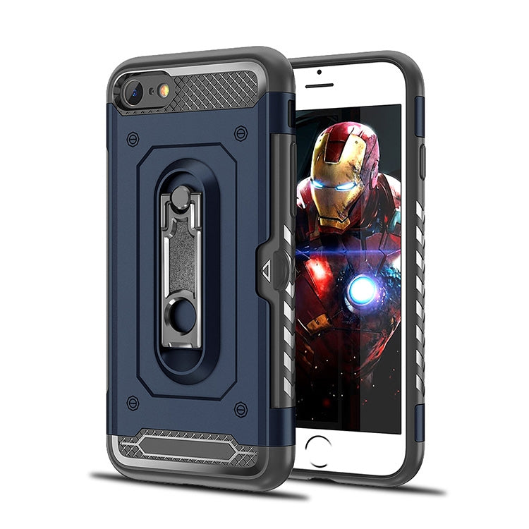Shockproof PC + TPU Case for iPhone 6 & 6s, with Holder