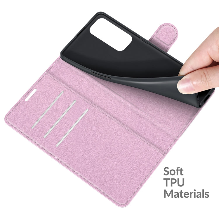 For OPPO Reno5 Pro+ / Find X3 Neo Litchi Texture Horizontal Flip Protective Case with Holder & Card Slots & Wallet