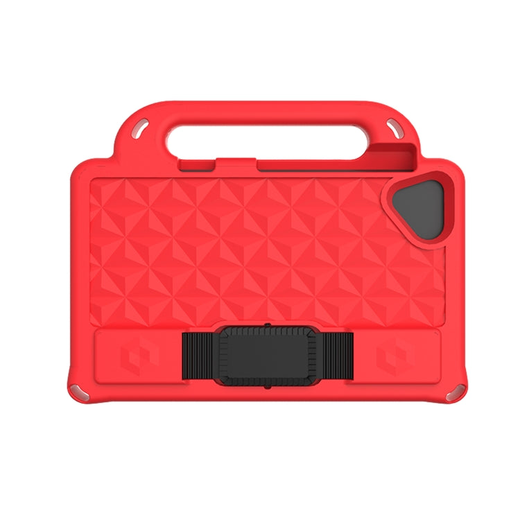 For Samsung Galaxy Tab A7 Lite T220 / T225 Diamond Series EVA  Anti-Fall Shockproof Sleeve Protective Shell Case with Holder & Strap