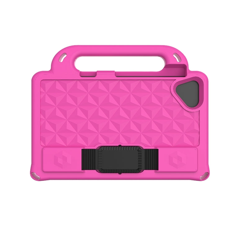 For Samsung Galaxy Tab A7 Lite T220 / T225 Diamond Series EVA  Anti-Fall Shockproof Sleeve Protective Shell Case with Holder & Strap
